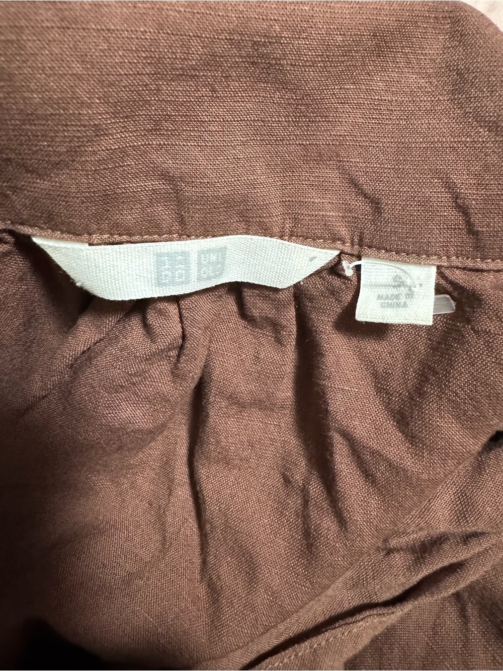 Uniqlo brown dress